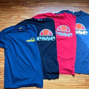 4 Ellesse t shirts -  men’s S